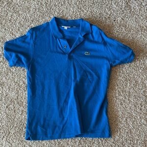Lacoste Classic Fit Blue Polo Shirt Men’s (4) M